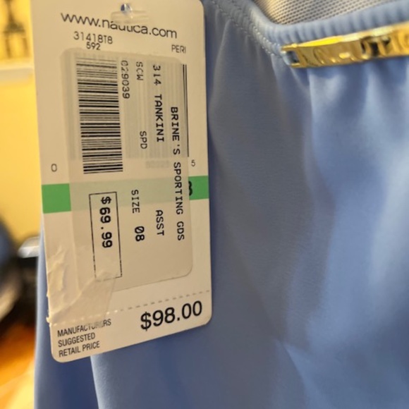 NAUTICA Tankini Swimsuit ~ Never worn, Tags still on - Picture 10 of 11